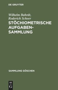 book: Stöchiometrische Aufgabensammlung