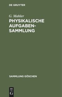 book: Physikalische Aufgabensammlung