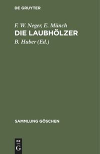 book: Die Laubhölzer