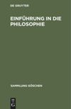 book: Einführung in die Philosophie