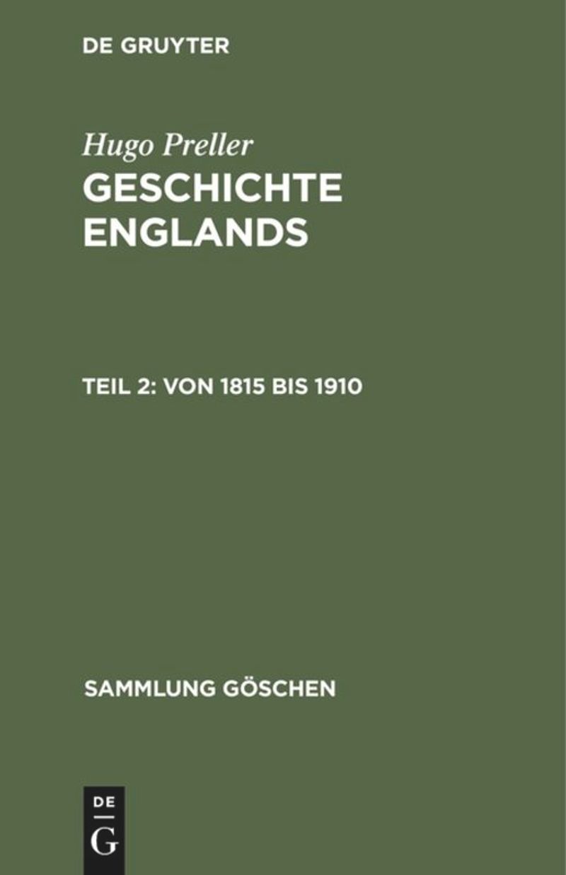 book: Teil 2 Von 1815 bis 1910