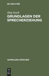 book: Grundlagen der Sprecherziehung