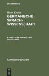 book: Band 1 Einleitung und Lautlehre