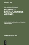 book: Teil 1 Die Literaturen Ostasiens und Indiens