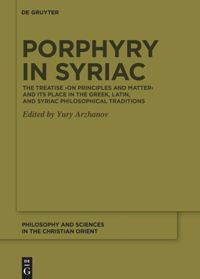 book: Porphyry in Syriac
