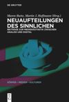 book: Neuaufteilungen des Sinnlichen