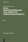 book: Zivilprozessordnung und Gerichtsverfassungsgesetz