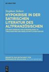 book: Hypokrisie in der satirischen Literatur des Altfranzösischen