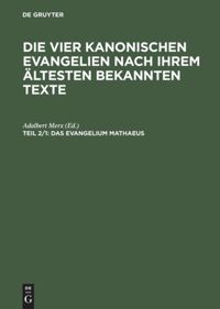 book: Teil 2/1 Das Evangelium Mathaeus