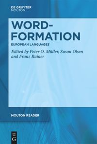 book: Word-Formation - European Languages