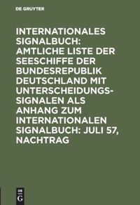 book: Juli 57, Nachtrag