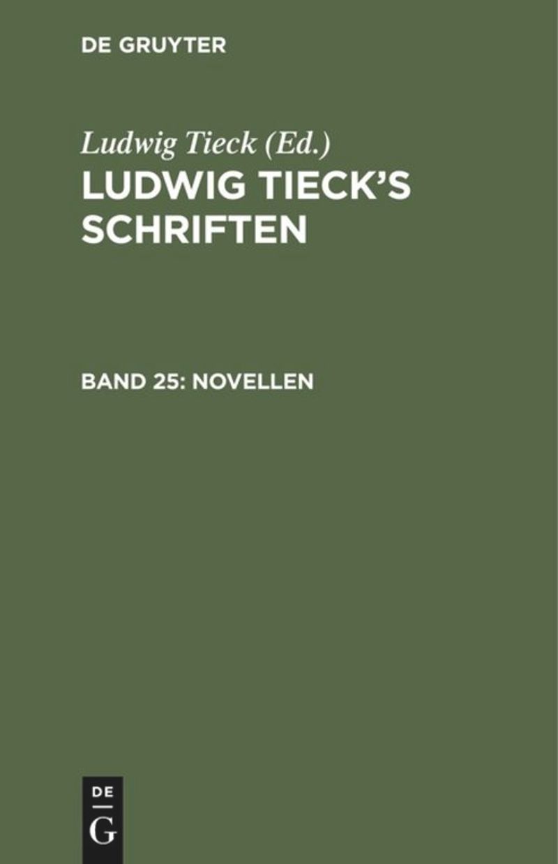 book: Band 25 Novellen