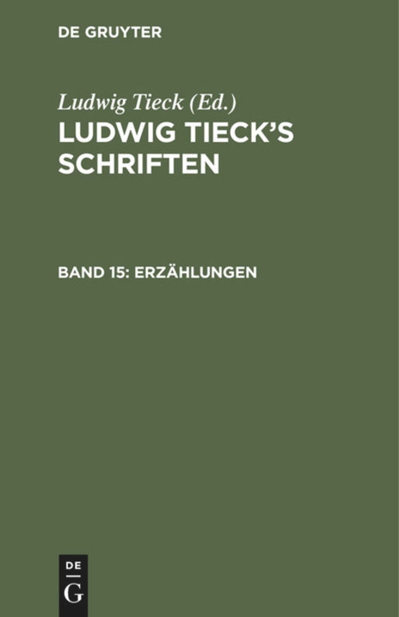 book: Band 15 Erzählungen