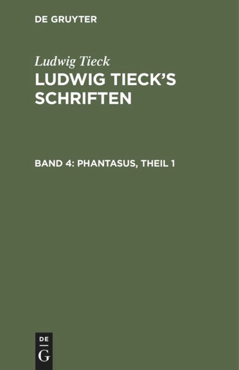 book: Band 4 Phantasus, Theil 1