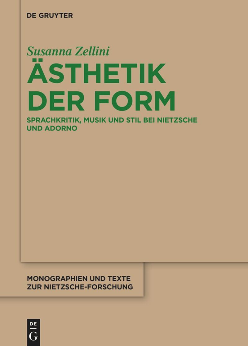 book: Ästhetik der Form