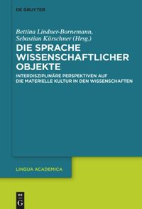book: Die Sprache wissenschaftlicher Objekte