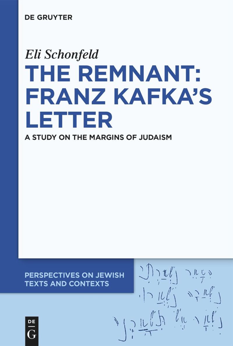 book: The Remnant: Franz Kafka’s Letter
