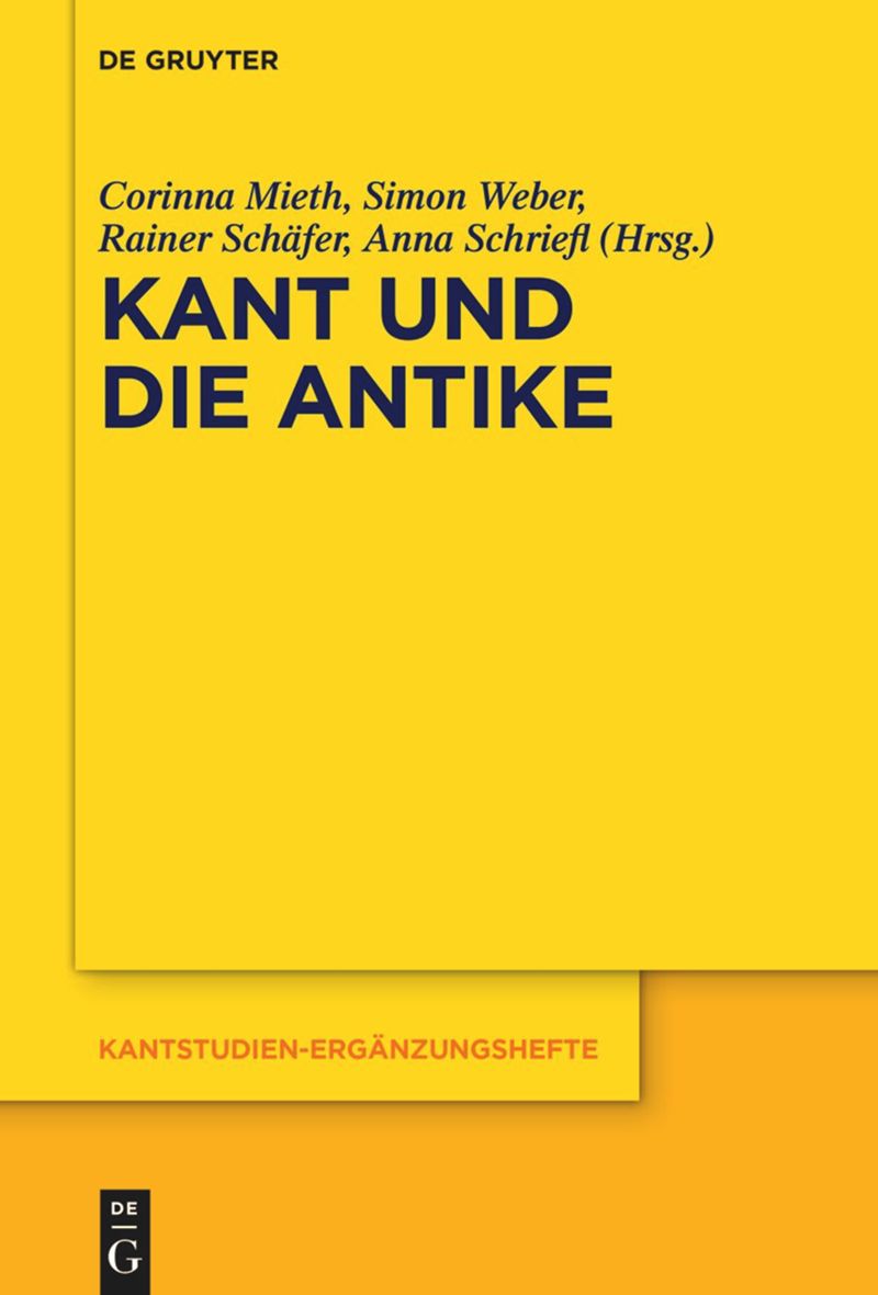 book: Kant und die Antike