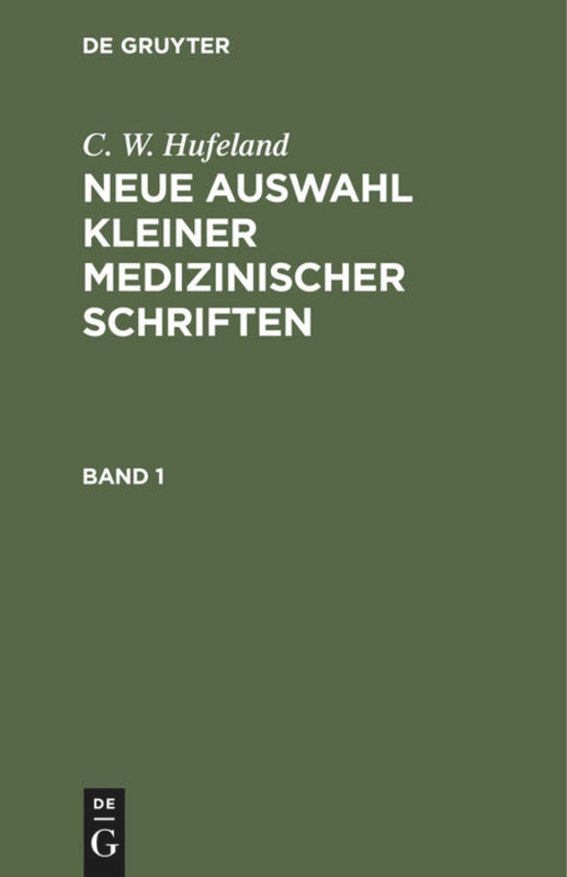 book: Band 1