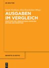 book: Ausgaben im Vergleich