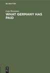 What Germany has paid