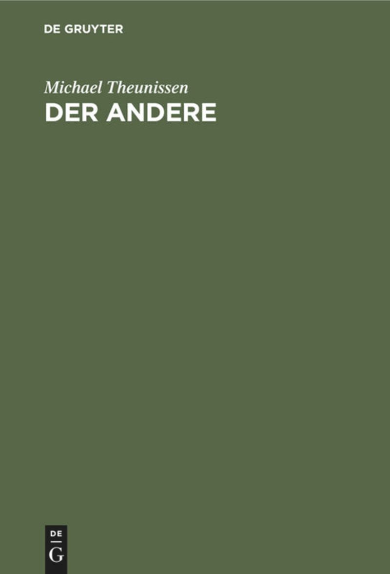 book: Der Andere