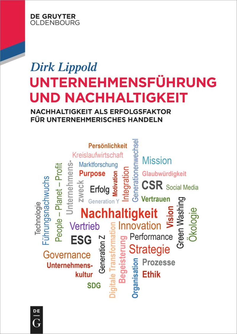 book: Unternehmensführung und Nachhaltigkeit