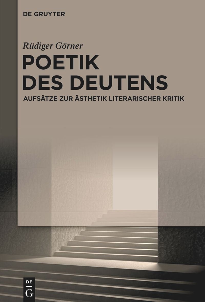 book: Poetik des Deutens