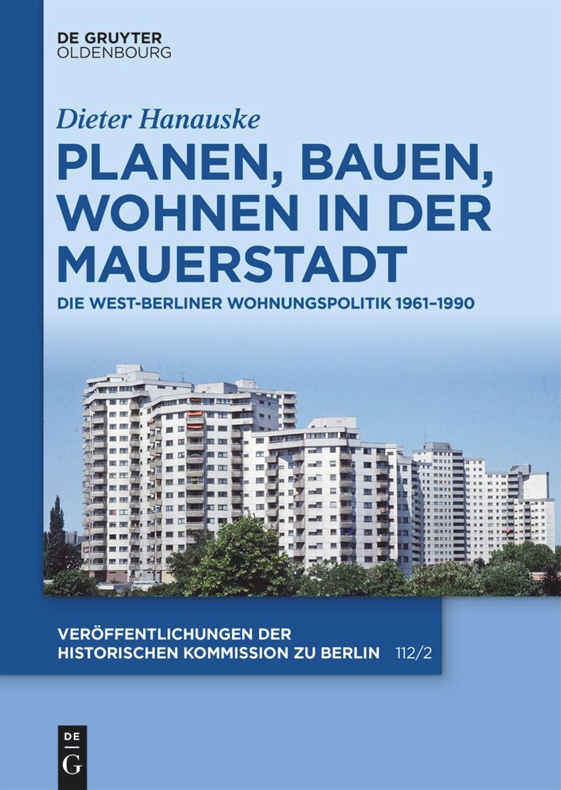 book: Planen, Bauen, Wohnen in der Mauerstadt