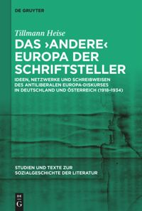 book: Das ‚andere‘ Europa der Schriftsteller