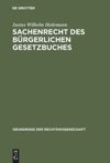 book: Sachenrecht des Bürgerlichen Gesetzbuches