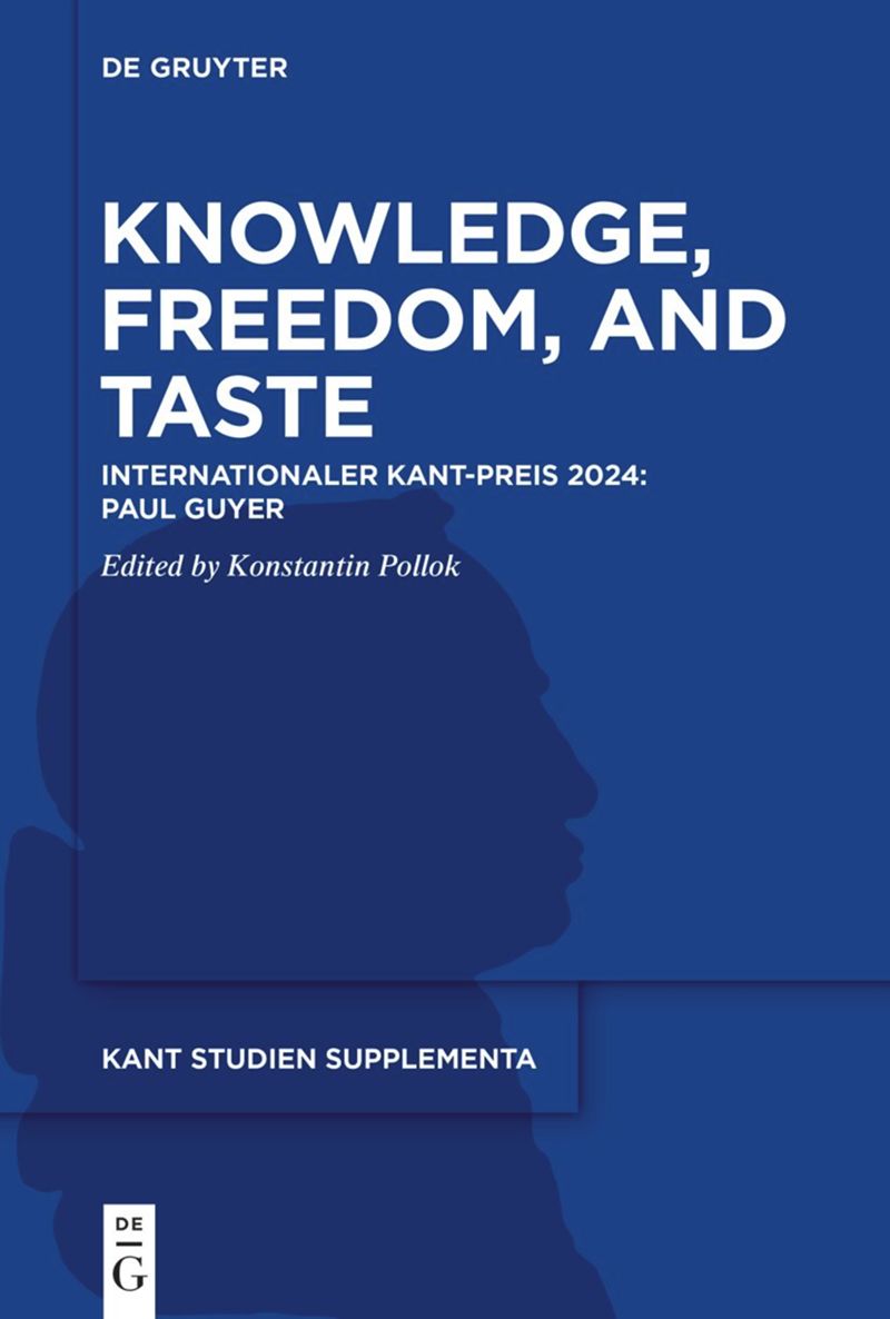 book: Knowledge, Freedom, and Taste