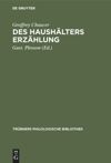 book: Des Haushälters Erzählung