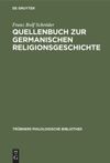 book: Quellenbuch zur germanischen Religionsgeschichte