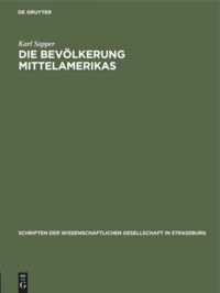 book: Die Bevölkerung Mittelamerikas
