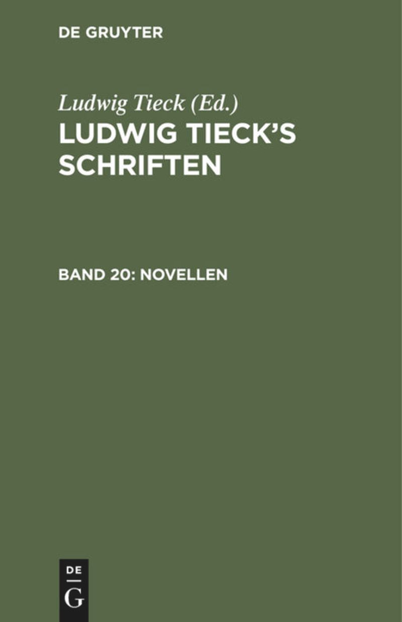 book: Band 20 Novellen