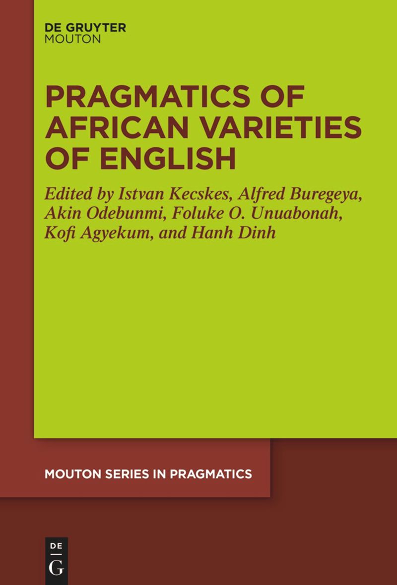 book: Pragmatics of African Varieties of English