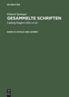 book: Band III Schule und Lehrer