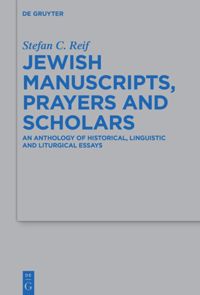 book: Jewish Manuscripts, Prayers and Scholars