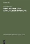book: Geschichte der Englischen Sprache