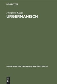 book: Urgermanisch