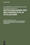 book: Gesamtverzeichnis der aufgenommenen Entscheidungen nach alter und neuer Fundstelle