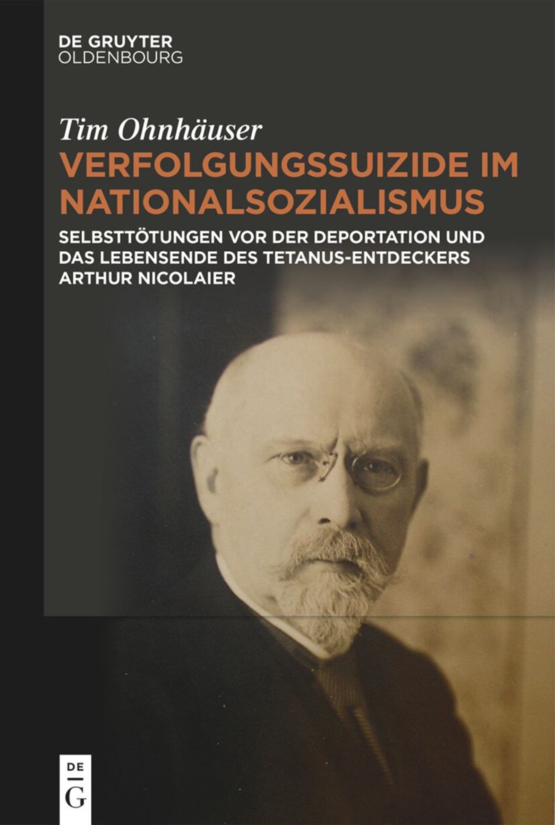 book: Verfolgungssuizide im Nationalsozialismus