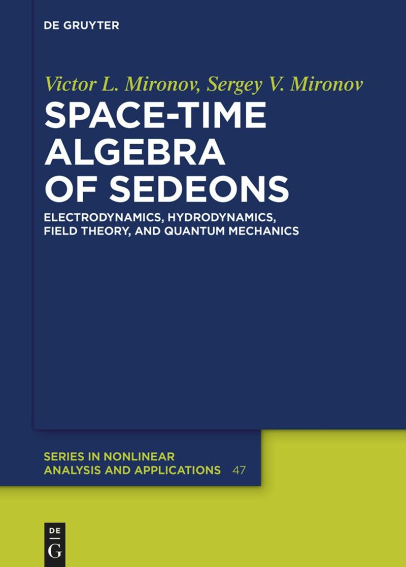 book: Space-Time Algebra of Sedeons
