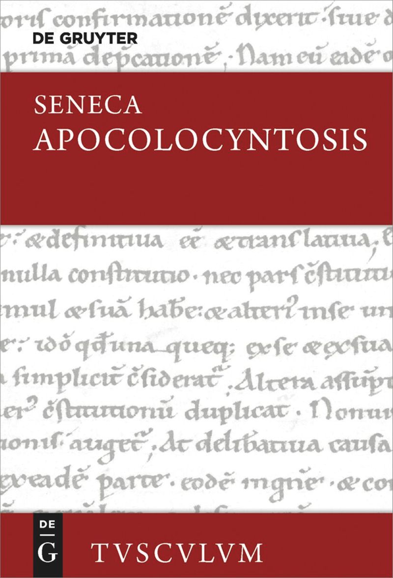 book: Apocolocyntosis