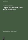 book: Lexikontheorie und Wörterbuch