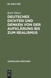book: Deutsches Dichten und Denken von der Aufklärung bis zum Realismus