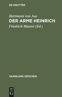 book: Der arme Heinrich