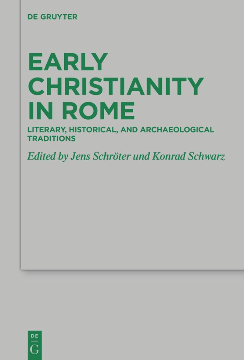 book: Early Christianity in Rome