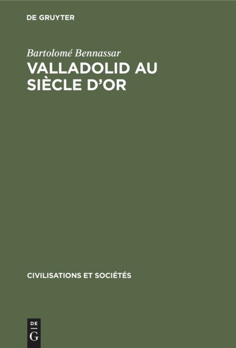 book: Valladolid au siècle d’or